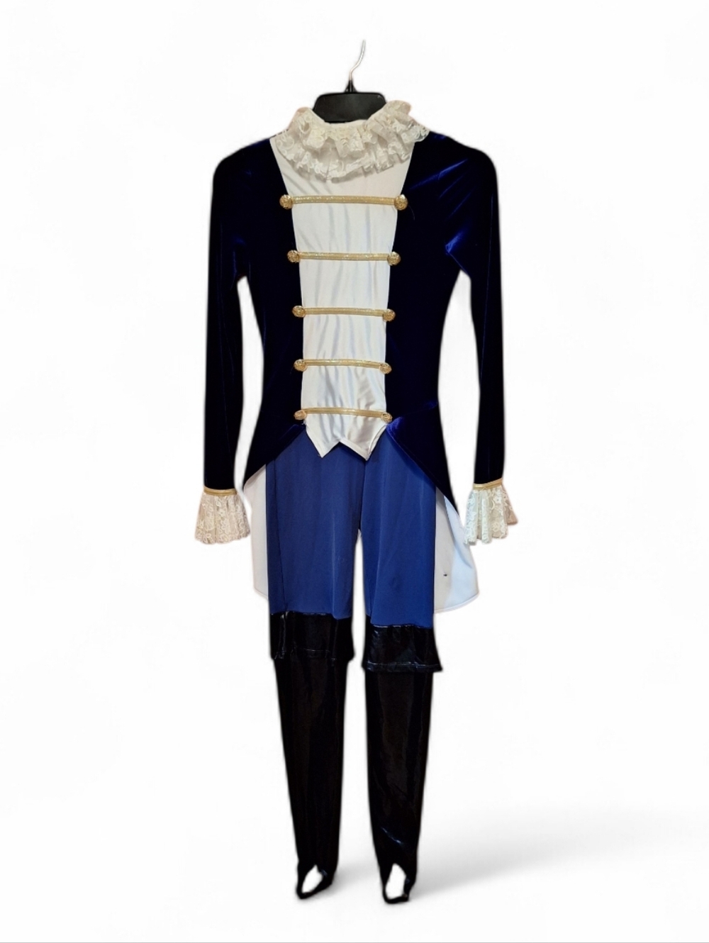Weissman Blue Hamilton Musical Dance Costume ADULT SMALL REGAL COSPLAY